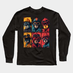 Banana Splits - Monkey Favourites Long Sleeve T-Shirt